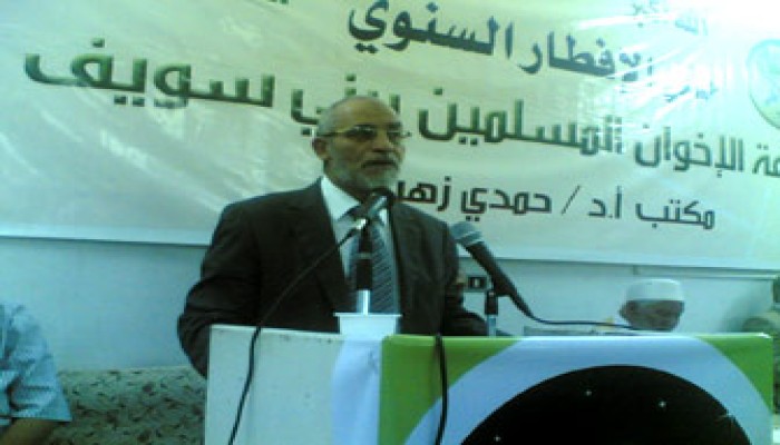 المرشد العام يدعو القوى السياسية للتكاتف من أجل مصر