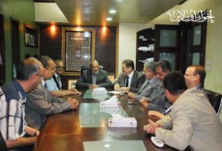 المرشد العام يستقبل رئيس حزب الوفد