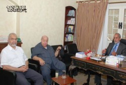 المرشد العام يستقبل السفير إبراهيم يسري