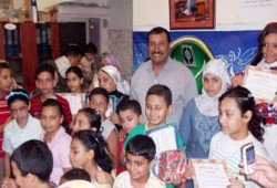 تكريم المتفوقين بباب شرق في مكتب أبو الفتوح