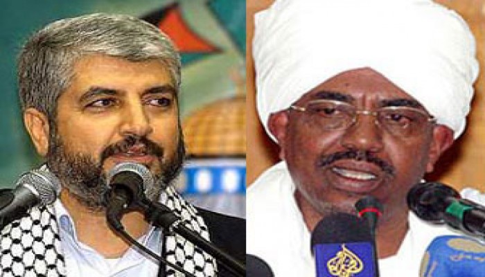 وفد حماس يلتقي البشير بالخرطوم اليوم