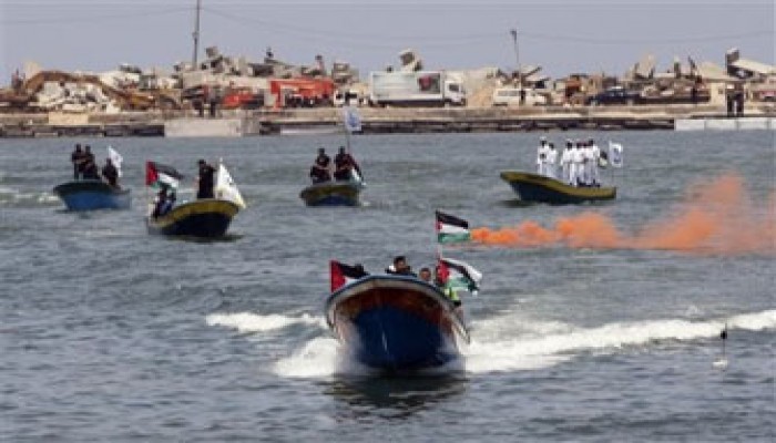 "أسطول الحرية" يتجه إلى غزة.. والصهاينة يتحفزون
