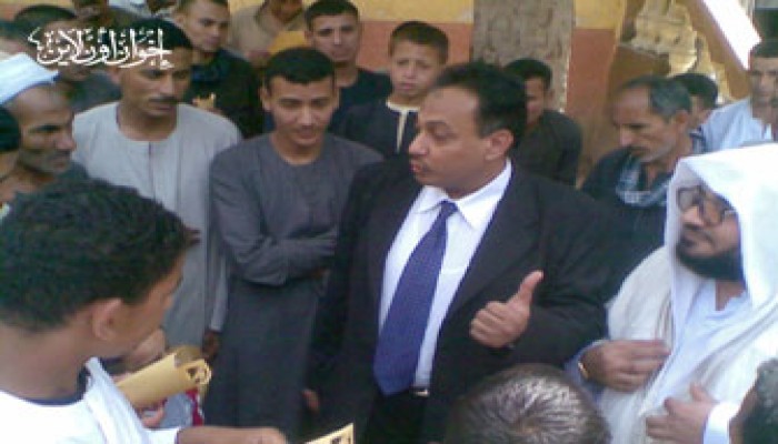 اعتقال 10 من أنصار مرشح الإخوان بالمنيا