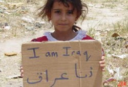 أطفال العراق يرفضون هدايا الاحتلال