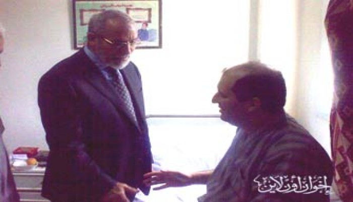 المرشد العام يزور السبحي وحشمت