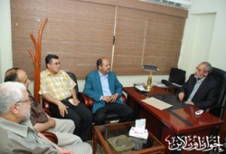 المرشد العام يستقبل جمال ومحمود سلطان