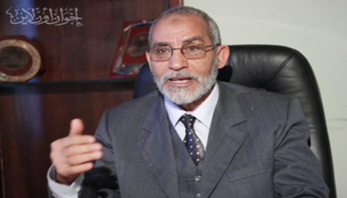 المرشد العام: إطلاق الحريات بداية النهضة لمصر