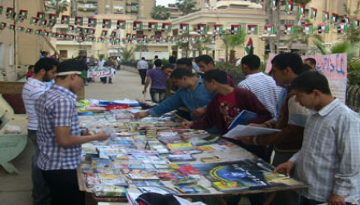معرض فني لطلاب جامعة طنطا نصرةً للأقصى