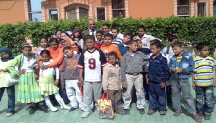 النائب عبد الحليم هلال يحتفي بالأيتام