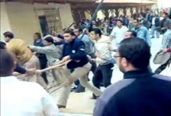 ميليشيات الوطني تعتدي على طلاب الإخوان بالإسكندرية