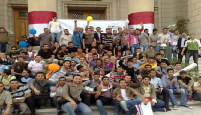 بدء فعاليات حملة "أجمل وطن" بجامعة القاهرة