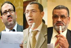إرجاء مشروع قانون لـ3 من نواب الإخوان