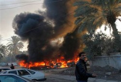 قتلى وعشرات الجرحى في سلسلة انفجارات ببغداد وكابول