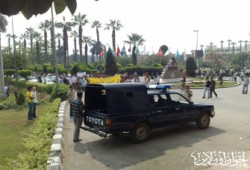 أعضاء تدريس جامعة المنصورة يدينون بلطجة الأمن
