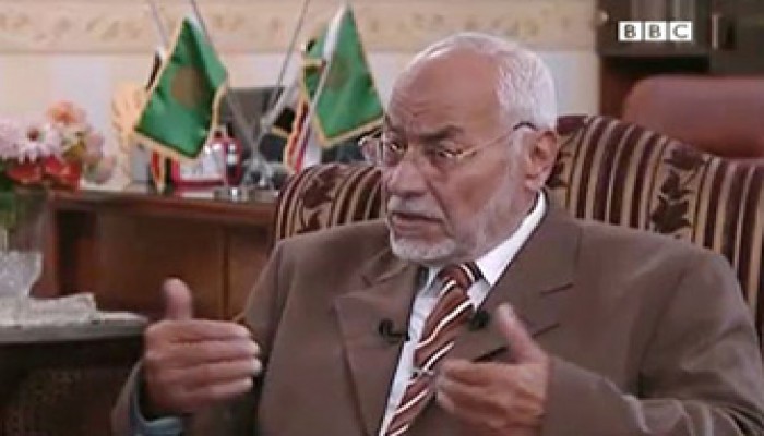 المرشد العام: لم أقدم استقالتي والأزمة افتعلها الأمن