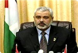 هنية: القاهرة لن تقبل استمرار الحوار في ظل جرائم الضفة