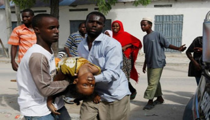 قصف متبادل في مقديشو يوقع عشرات الضحايا