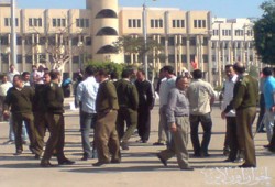 إحالة 6 طلاب معتقلين من جامعة الفيوم للتحقيق!!