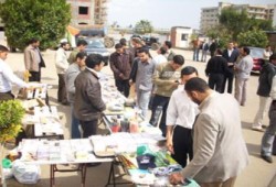 معرض لغزة بجامعة كفر الشيخ وذكرى لياسين بالبحيرة