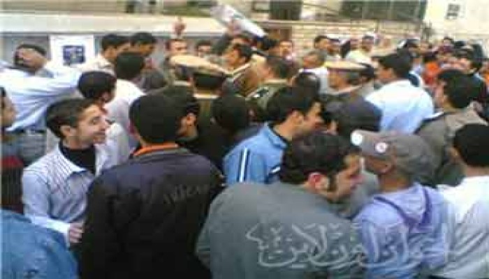 الحرس الجامعي يطارد طلاب الزقازيق بسبب دعم غزة