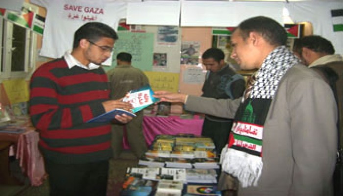 عليوة ينظم معرضًا خيريًّا لدعم الشعب الفلسطيني