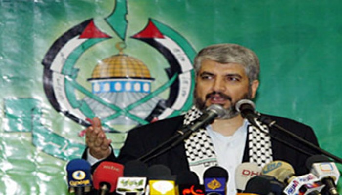 مشعل يتوعد الصهاينة بالمصير الأسود إذا اقتحموا غزة