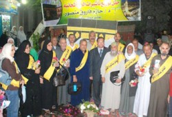 حازم فاروق يوزع 10 تأشيرات حج مجانية بالساحل