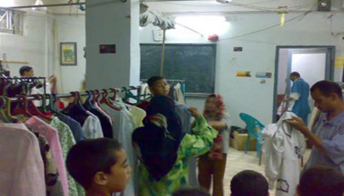 معرض خيري ومسيرة أطفال رمضانية بالقوصية