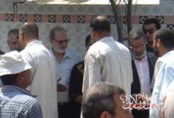 إخوان بورسعيد يشاركون د. حبيب في جنازة والدة زوجته