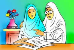 دراسة في وصية أمامة بنت الحارث ليلة زفاف ابنتها