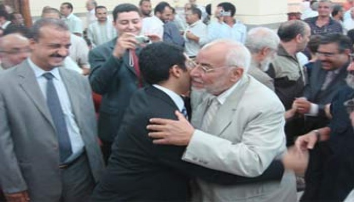 قلوب الإخوان تحتضن فرح بسمة أبو زيد وجهاد الحداد