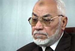 المرشد العام يشارك في تشييع جنازة السفير وفاء حجازي