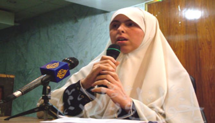 رسالة من الزهراء إلى والدها خيرت الشاطر