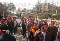 طلاب الإخوان بجامعة المنصورة يحيون ذكرى استشهاد الشيخ أحمد ياسين