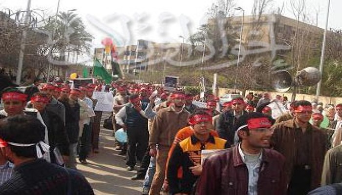 طلاب الإخوان بجامعة المنصورة يحيون ذكرى استشهاد الشيخ أحمد ياسين