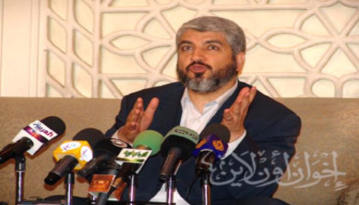 مشعل: كسر الحصار على الشعب الفلسطيني واجب الحكومات العربية والإسلامية