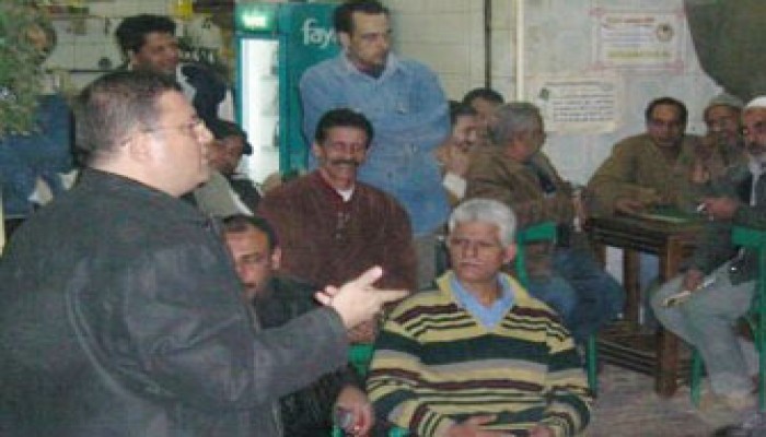 فاروق ينظم لقاءً جماهيريًّا مع أهالي الساحل حول التعديلات الدستورية