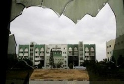 حملة لإعادة بناء مكتبة الجامعة الإسلامية بغزة