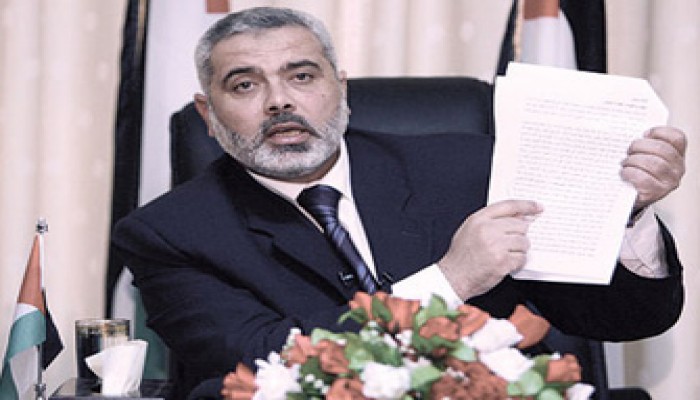 فتح تخرق التهدئة وتهاجم احتفالية لحماس وهنية يؤكد التصدي للمخطط الصهيوأمريكي