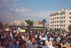 الأمن يقود حملة إرهابية على طلاب الاتحاد الحر بأزهر أسيوط