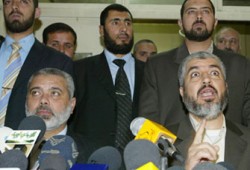 مشعل يحذر من تجاهل المطالب الفلسطينية وهنية يرفض الخضوع للضغوط