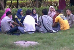 شباب الكافتيريات والحدائق يرفعون شعار "تكبير الدماغ"