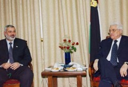 اجتماع ثلاثي لهنية وعباس وشبير وهَبَّةٌ فلسطينية تلغي غارة على منزل