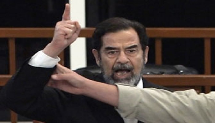 الحكم على صدام.. رسالة إلى الحكام العرب