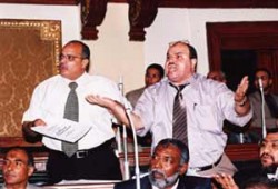 احتفال لنائبَي الإخوان بمينا البصل بذكرى غزوة بدر الكبرى