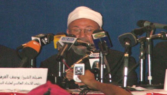 الشيخ القرضاوي: 7 مشكلات تواجه الأمة الإسلامية