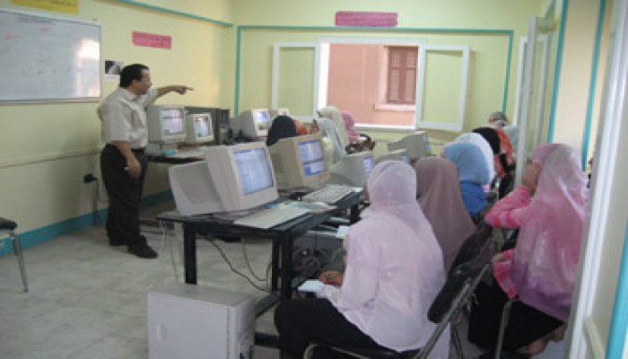 دورات كمبيوتر بالمطرية ينظمها مجاهد