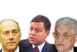 أول لقاء بين عباس وأولمرت في الأردن والجهاد تقصف أسديروت