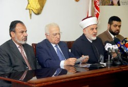 مولوي يطلق حملة الجماعة الإسلامية بلبنان لإغاثة فلسطين