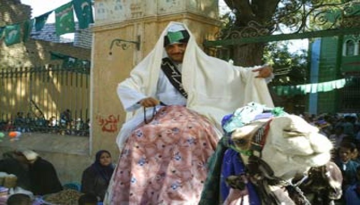 طقوس غريبة في الاحتفال بالمولد النبوي الشريف بالمنيا